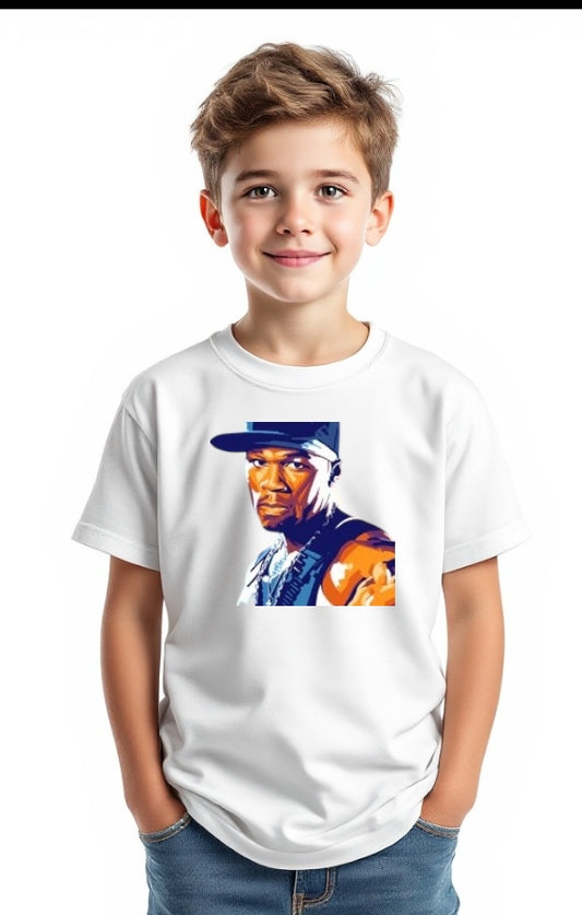 Fifty Cent Youth Heavy Cotton T-Shirt