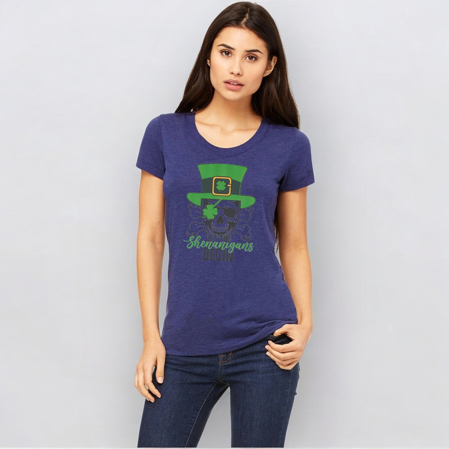 Let The Shenanigans Begin St. Patrick's Day Women's Short-Sleeve T-Shirt