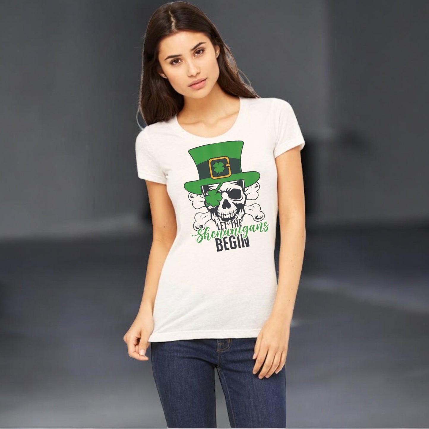 Let The Shenanigans Begin St. Patrick's Day Women's Short-Sleeve T-Shirt