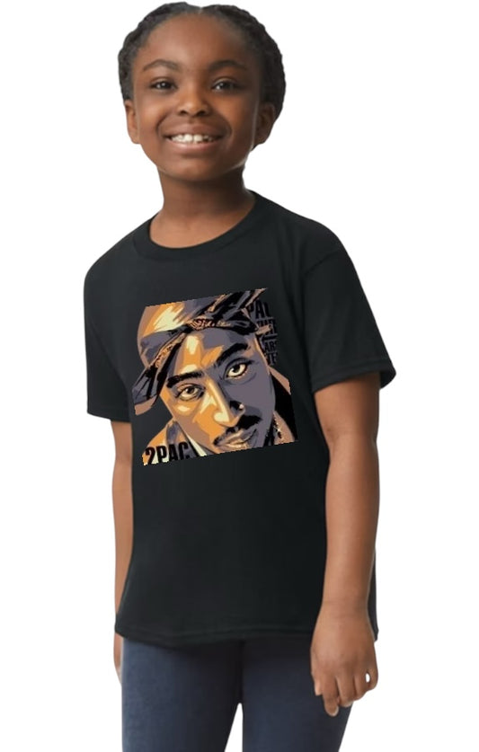 Tupac Youth Heavy Cotton T-Shirt