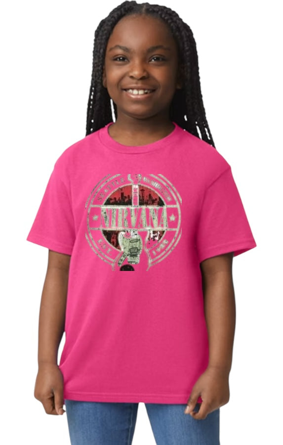 Nirvana Youth Heavy Cotton T-Shirt