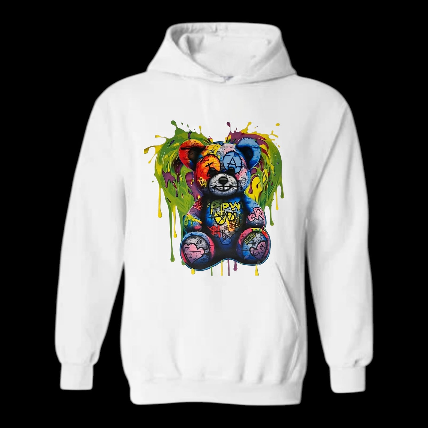 Graffiti Bear Heavy Blend™ 50/50 Hoodie