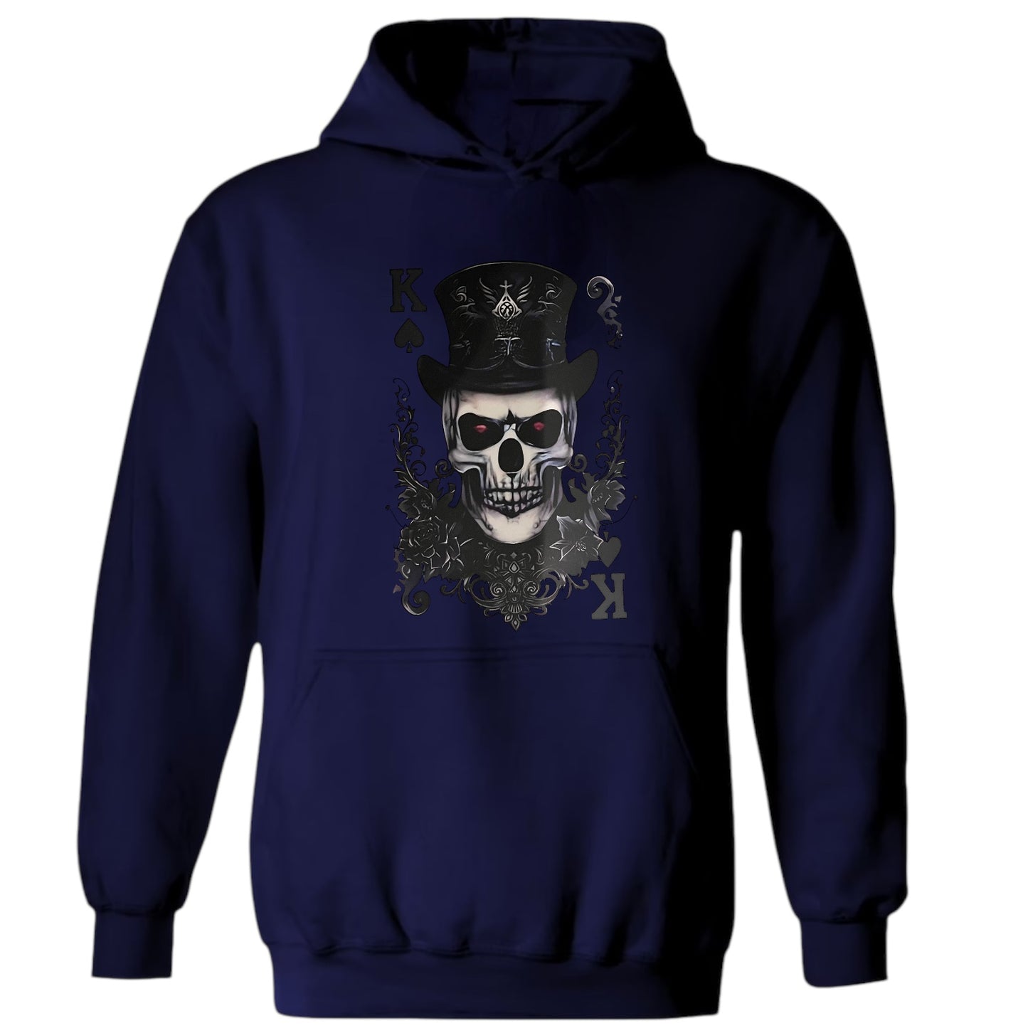 King of Spades Skull Unisex Heavy Blend™ 50/50 Hoodie