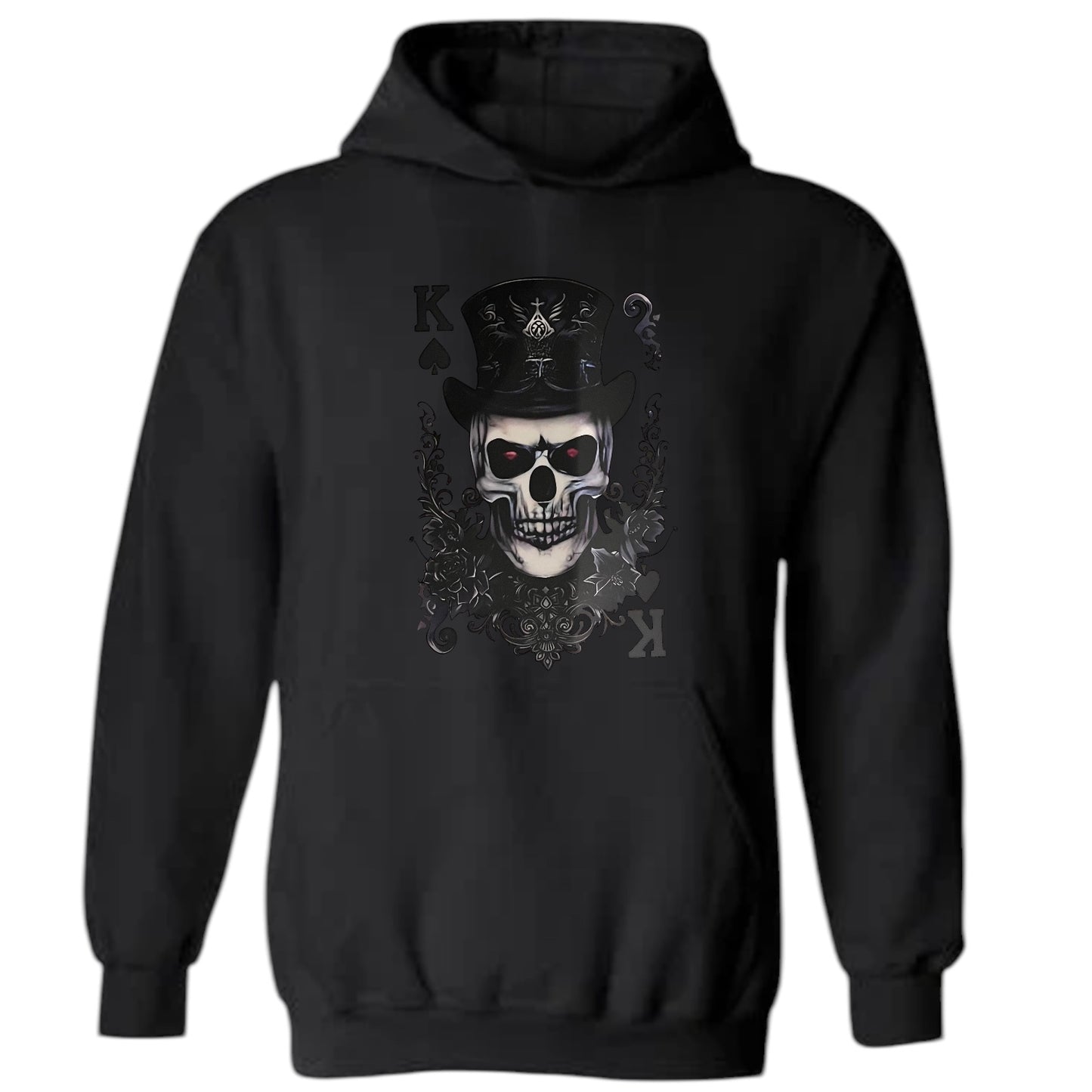 King of Spades Skull Unisex Heavy Blend™ 50/50 Hoodie