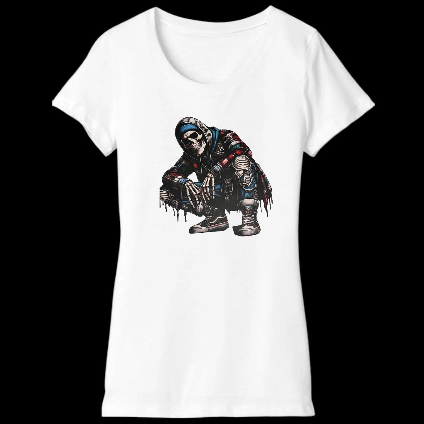 Skeleton Women's Short-Sleeve T-Shirt