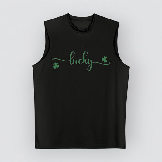 Lucky St. Patrick's Day Men's Cooling Performance Muscle T-Shirt