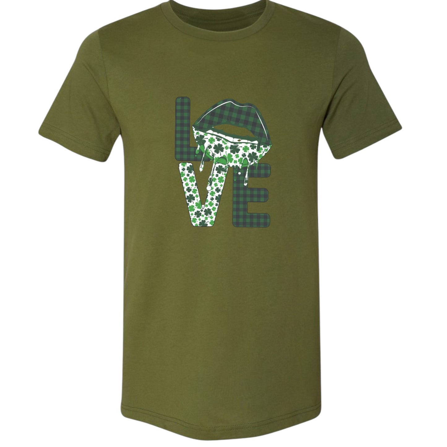 Love Lips St. Patrick's Day Unisex Jersey T-Shirt