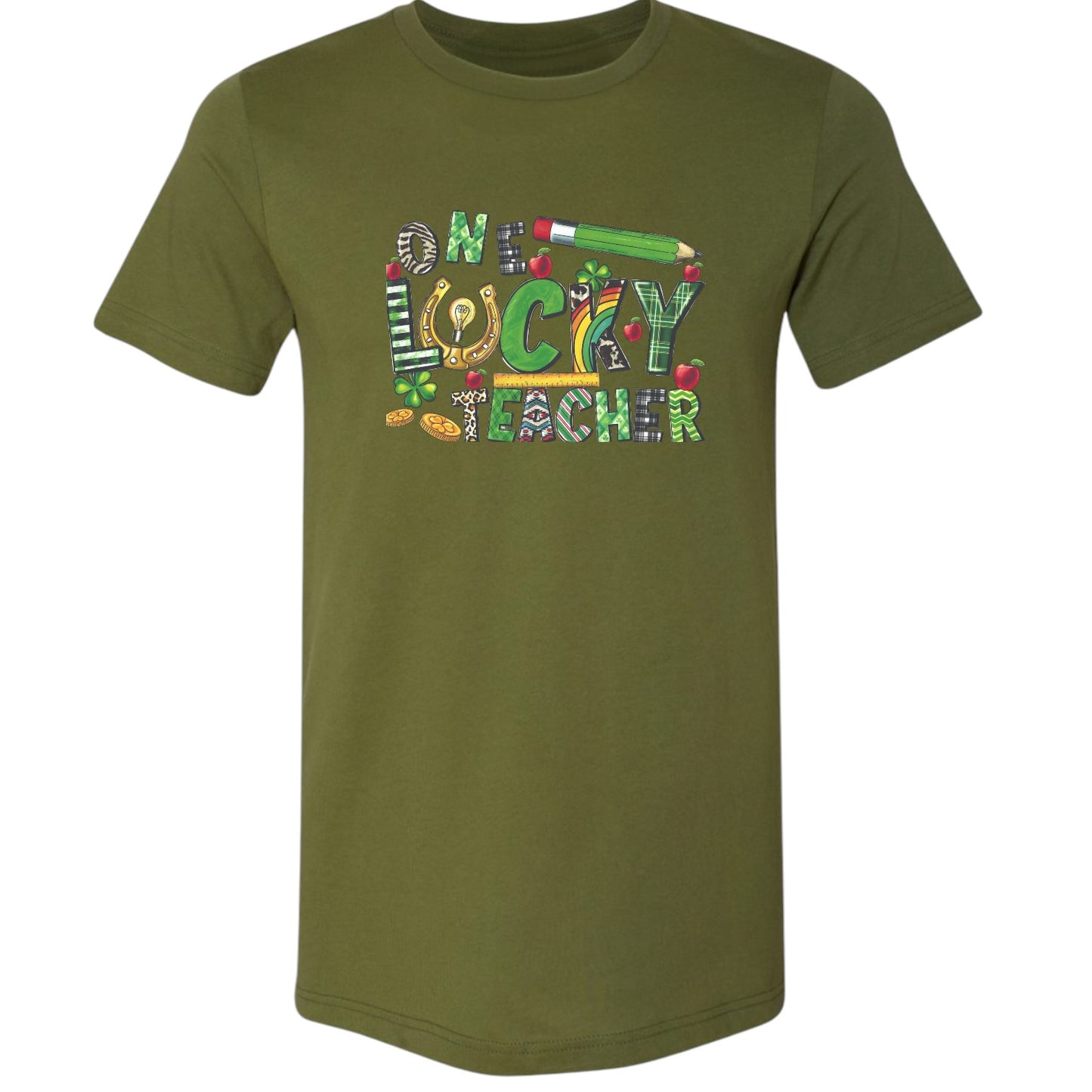 One Lucky Teacher St. Patrick's Day Unisex Jersey T-Shirt