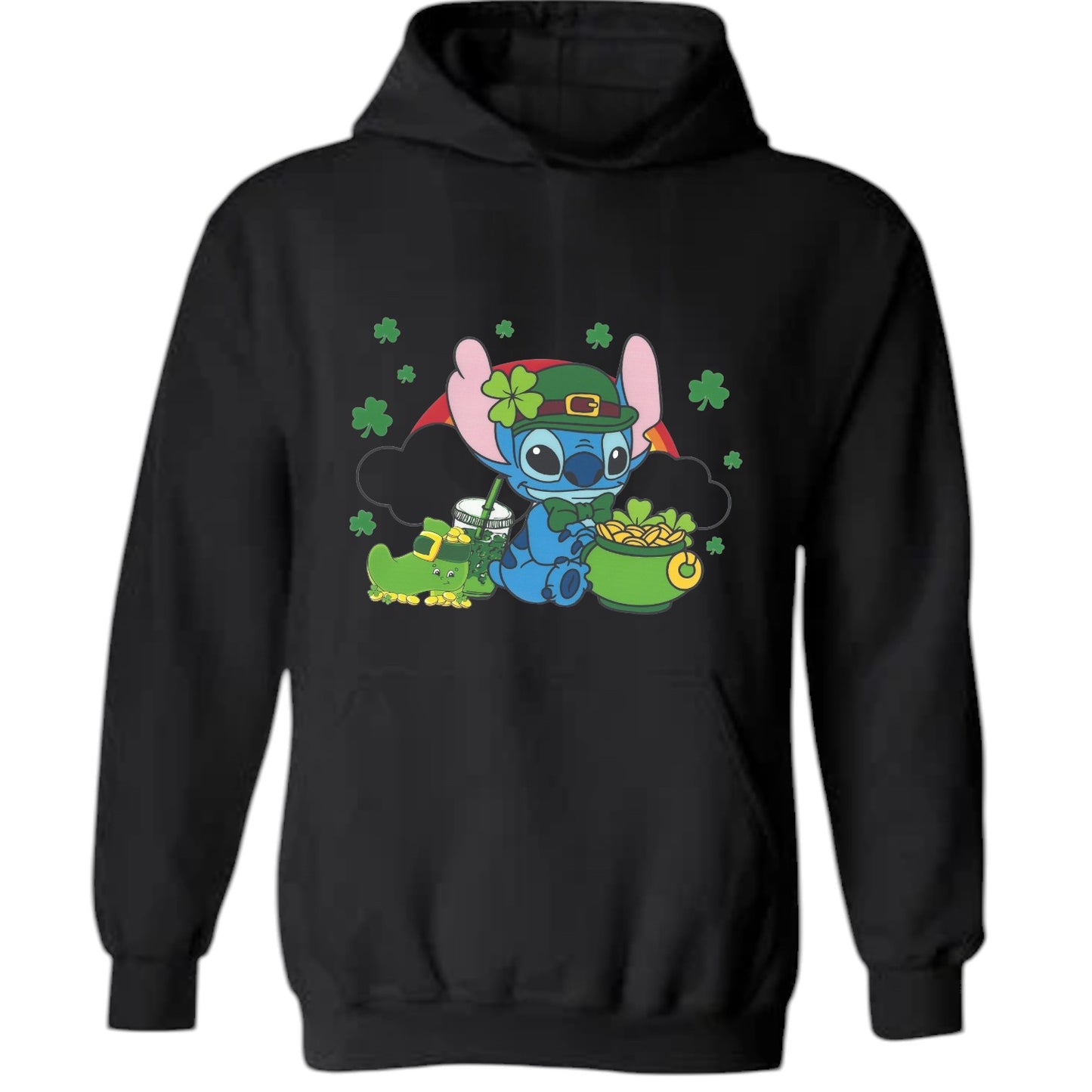 Stitch St. Patrick's Day Unisex Heavy Blend™ 50/50 Hoodie