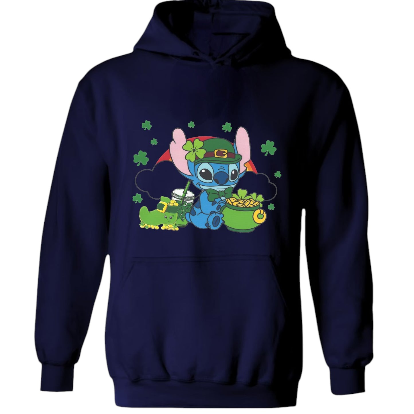 Stitch St. Patrick's Day Unisex Heavy Blend™ 50/50 Hoodie