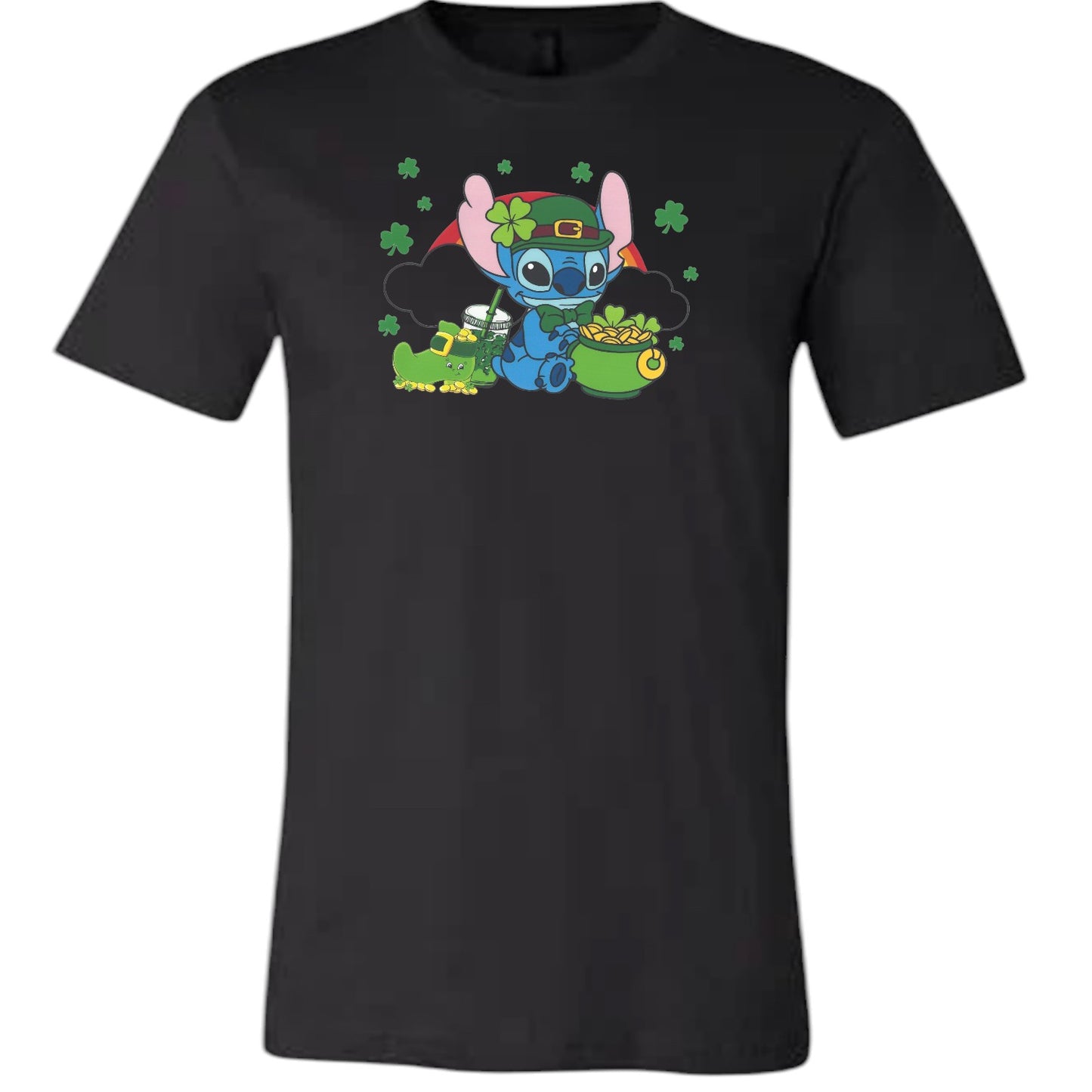 Stitch St. Patrick's Day Unisex Jersey T-Shirt