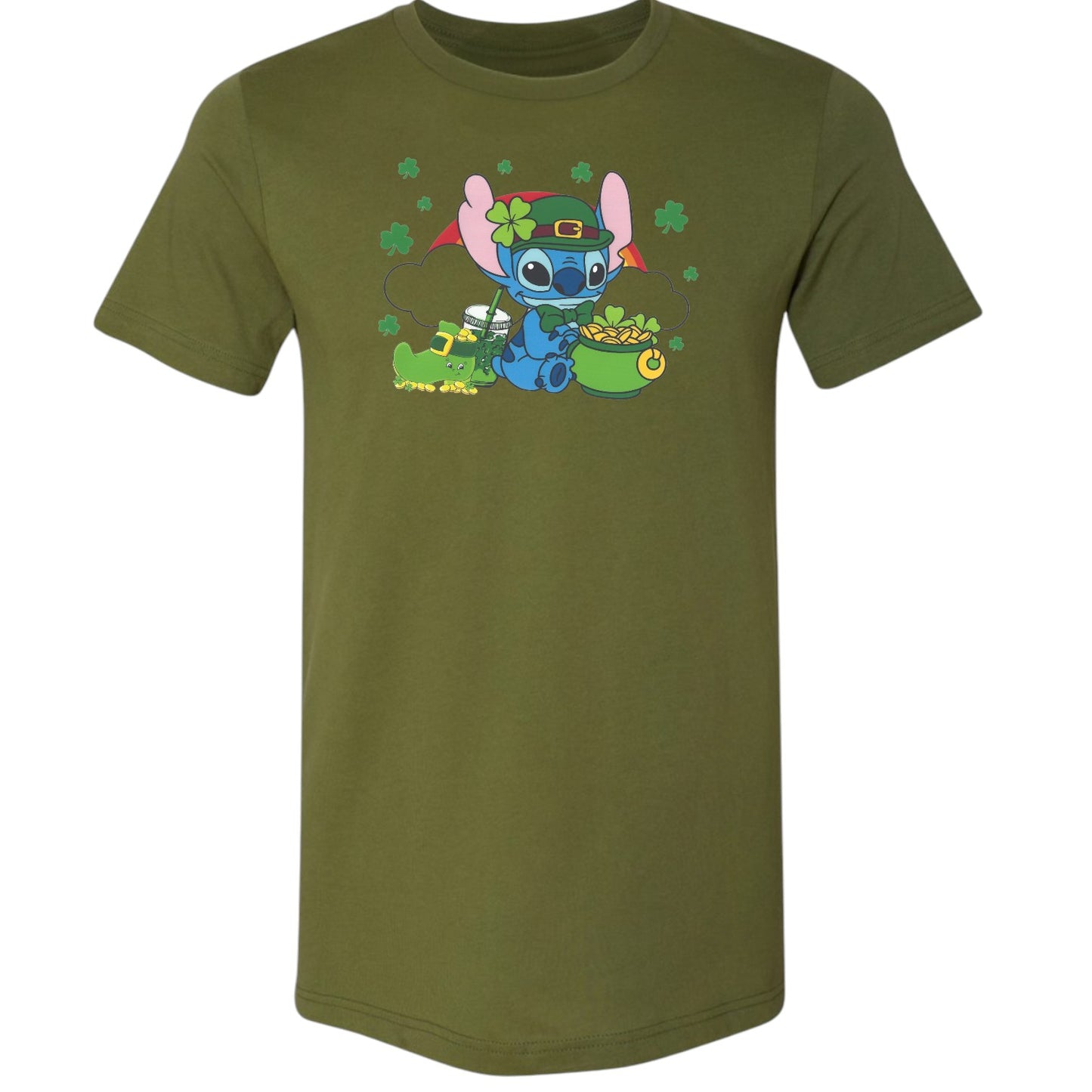 Stitch St. Patrick's Day Unisex Jersey T-Shirt