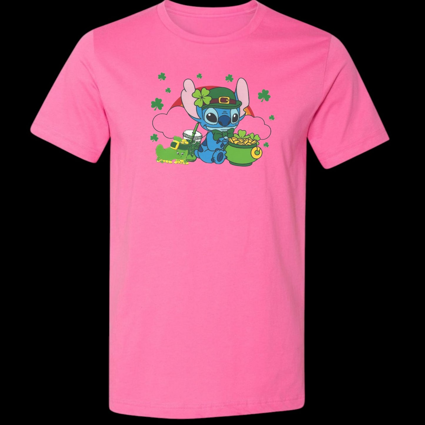 Stitch St. Patrick's Day Unisex Jersey T-Shirt