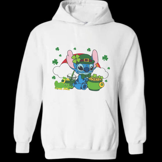 Stitch St. Patrick's Day Unisex Heavy Blend™ 50/50 Hoodie