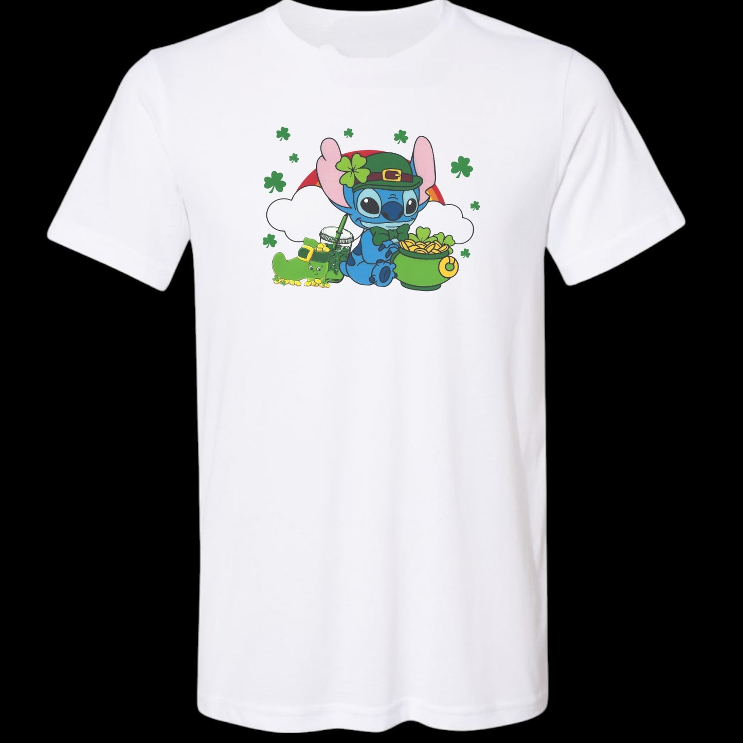 Stitch St. Patrick's Day Unisex Jersey T-Shirt